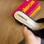 Salto Moleca Bloco Detalhe Dourado 5496.117