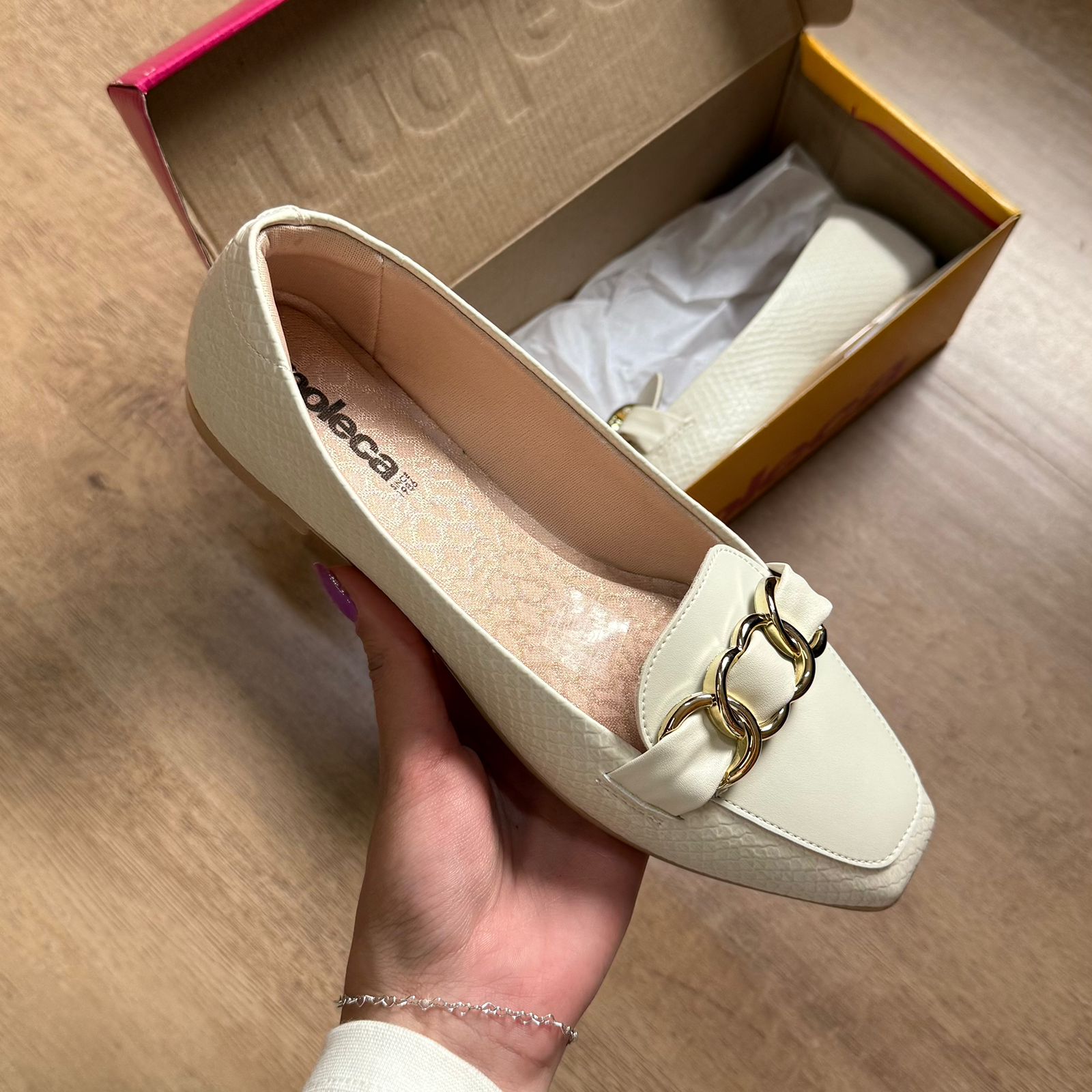 Sapatilha Moleca Bico Quadrado 5824.106