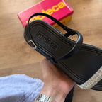 Sandália Moleca Plataforma Tira em Strass 5536.106