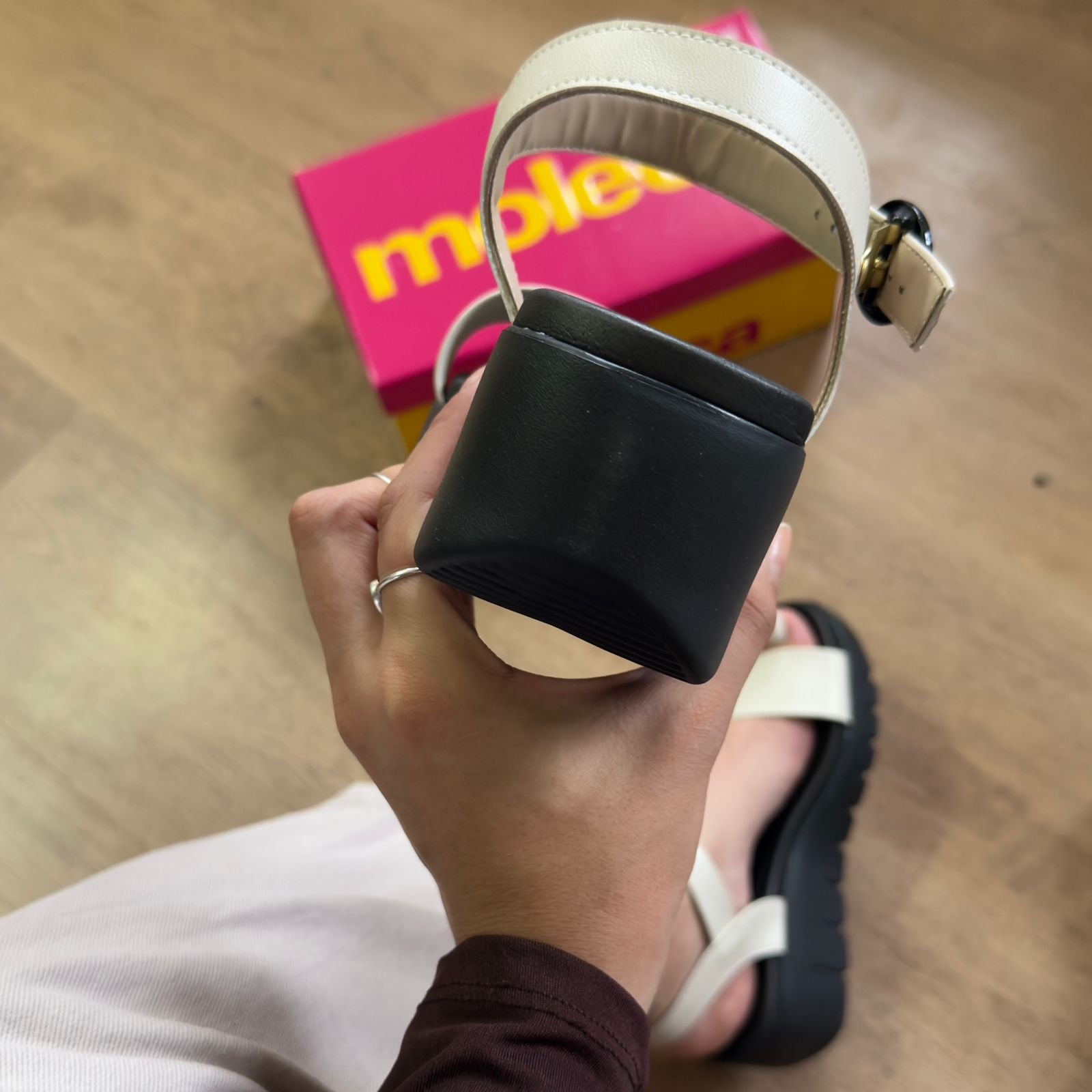 Sandália Moleca Plataforma 5536.100