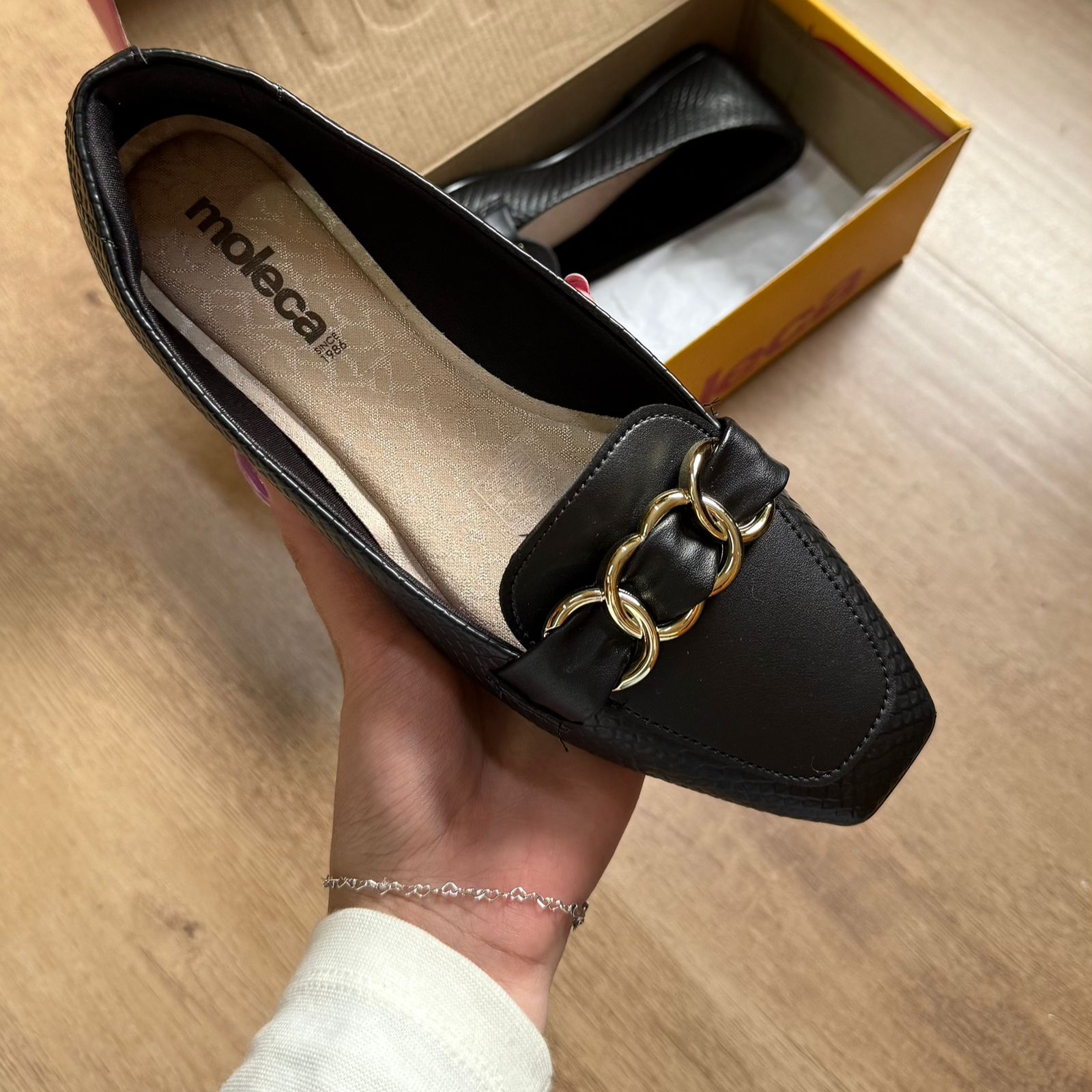 Sapatilha Moleca Bico Quadrado 5824.106