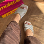 Sandália Moleca Rasteirinha Tiras Cruzadas 5560.105