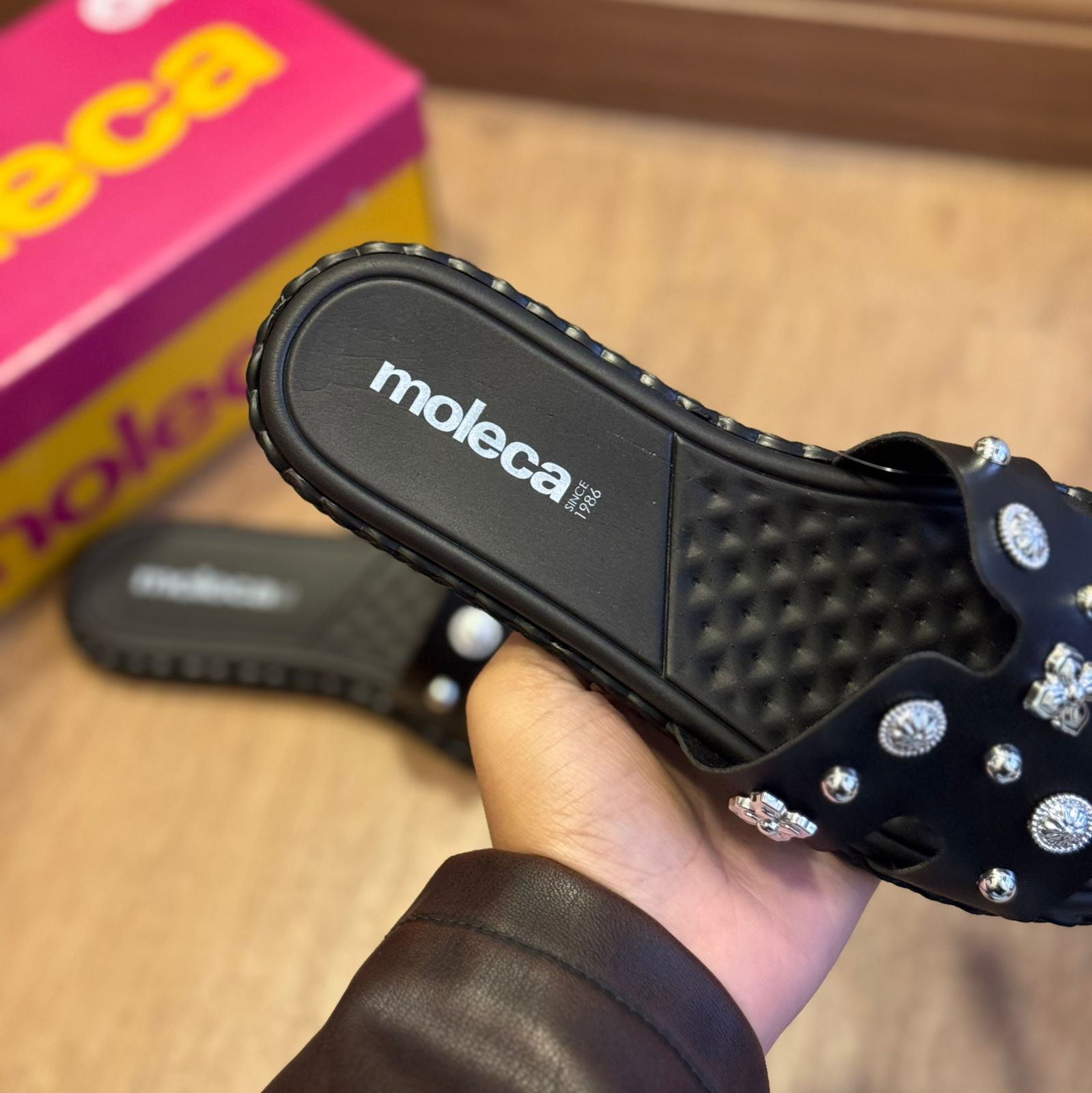 Rasteira Moleca Slide Pedrarias 5452.254