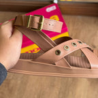 Sandália Moleca Tiras Entrelaçadas 5556.104