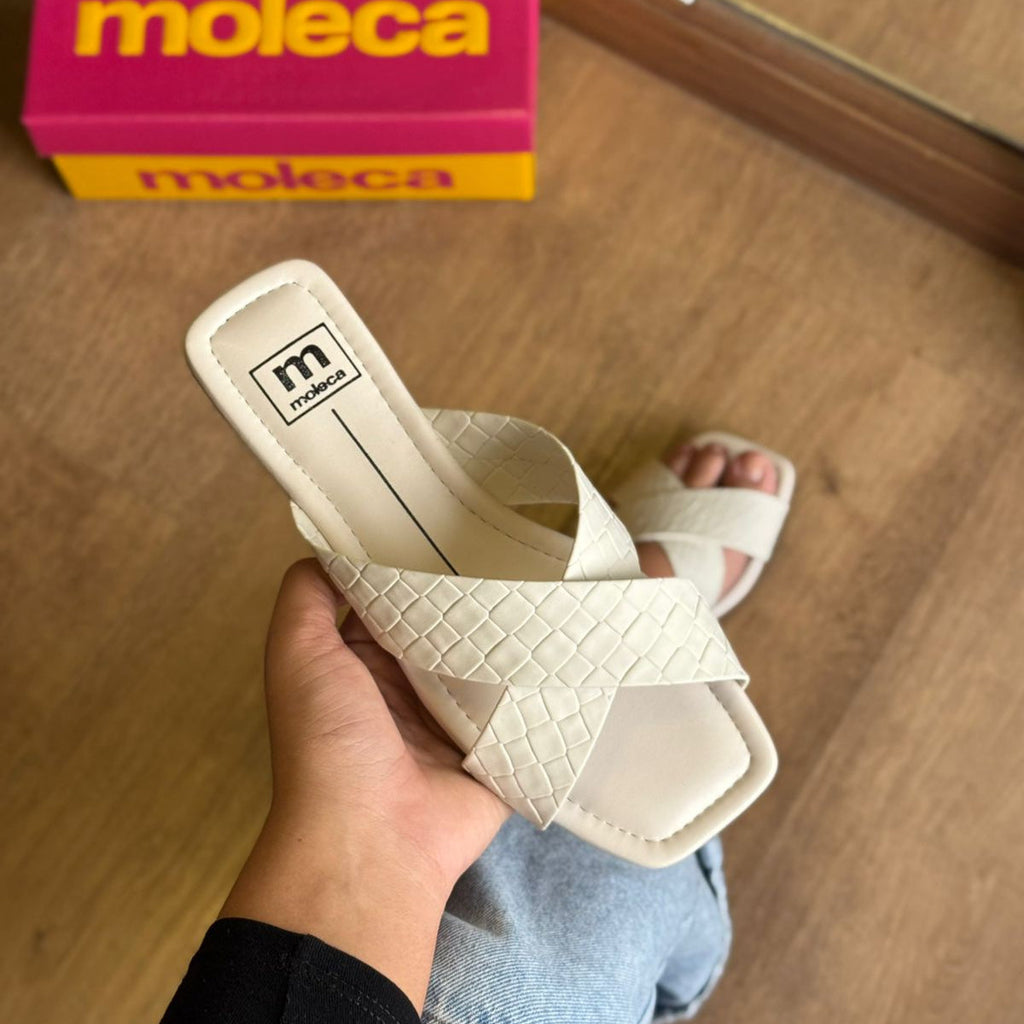 Sandália Moleca Rasteira X 5462.141