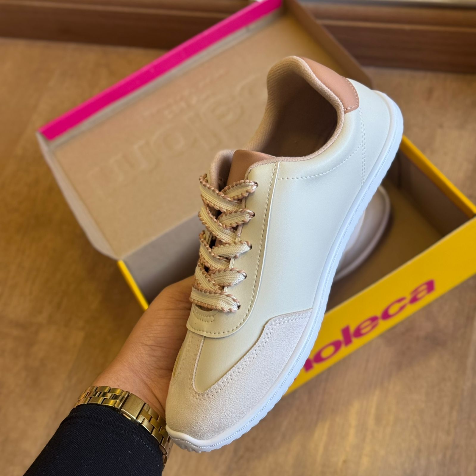 Tênis Moleca Litras Laterais 5827.101