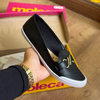 Sapatilha Moleca Detalhes Finos em Dourado 5109.796