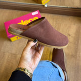 Mule Moleca Camurça Tendência 5743.207