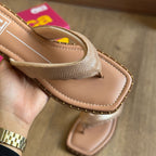 Sandália Moleca Tiras Escamadas 5547.101